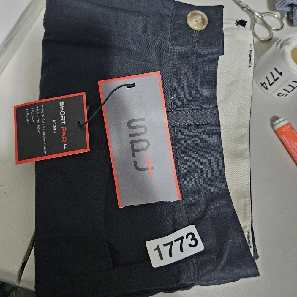 Short‎ Par 4 Shorts Mens 34 Blue 10
